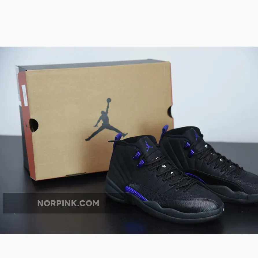 Air Jordan 12 Black/Black/Dark Concord AJ12