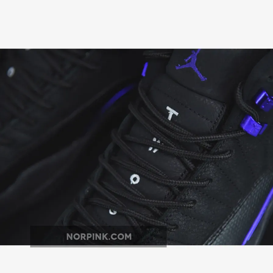 Air Jordan 12 Black/Black/Dark Concord AJ12 Air Jordan 12 Black/Black/Dark Concord AJ12
