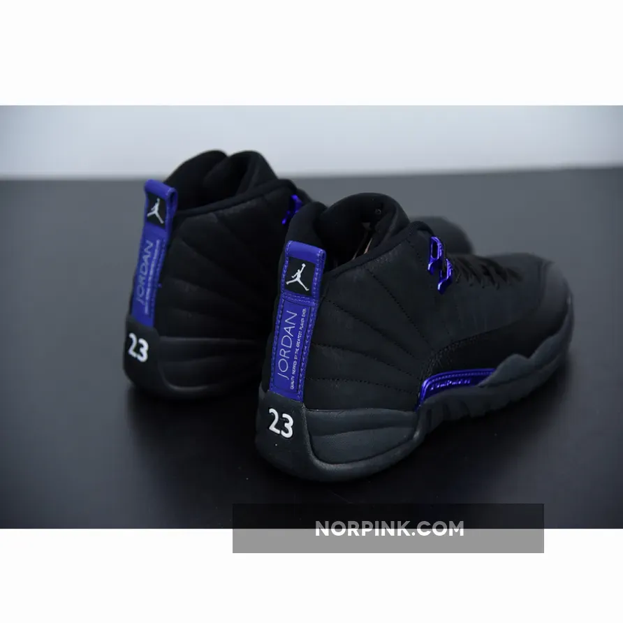 Air Jordan 12 Black/Black/Dark Concord AJ12 Air Jordan 12 Black/Black/Dark Concord AJ12
