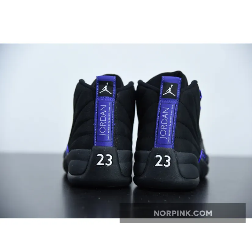 Air Jordan 12 Black/Black/Dark Concord AJ12 Air Jordan 12 Black/Black/Dark Concord AJ12