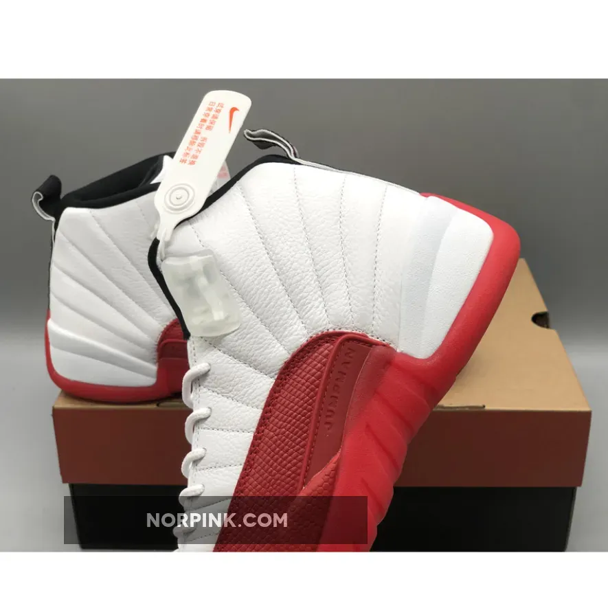 Air Jordan 12 Retro "Cherry" White/Black-Varsity Red Air Jordan 12 Retro "Cherry" White/Black-Varsity Red
