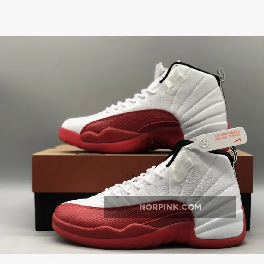 Air Jordan 12 Retro "Cherry" White/Black-Varsity Red Air Jordan 12 Retro "Cherry" White/Black-Varsity Red