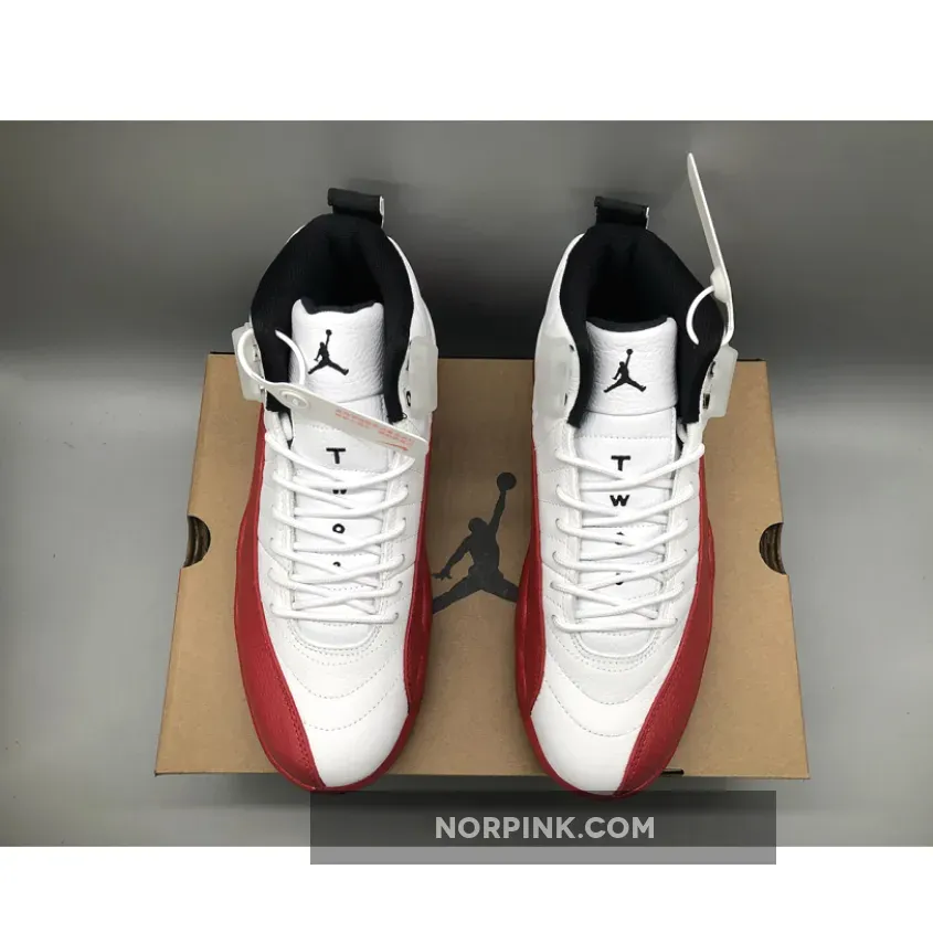 Air Jordan 12 Retro "Cherry" White/Black-Varsity Red Air Jordan 12 Retro "Cherry" White/Black-Varsity Red
