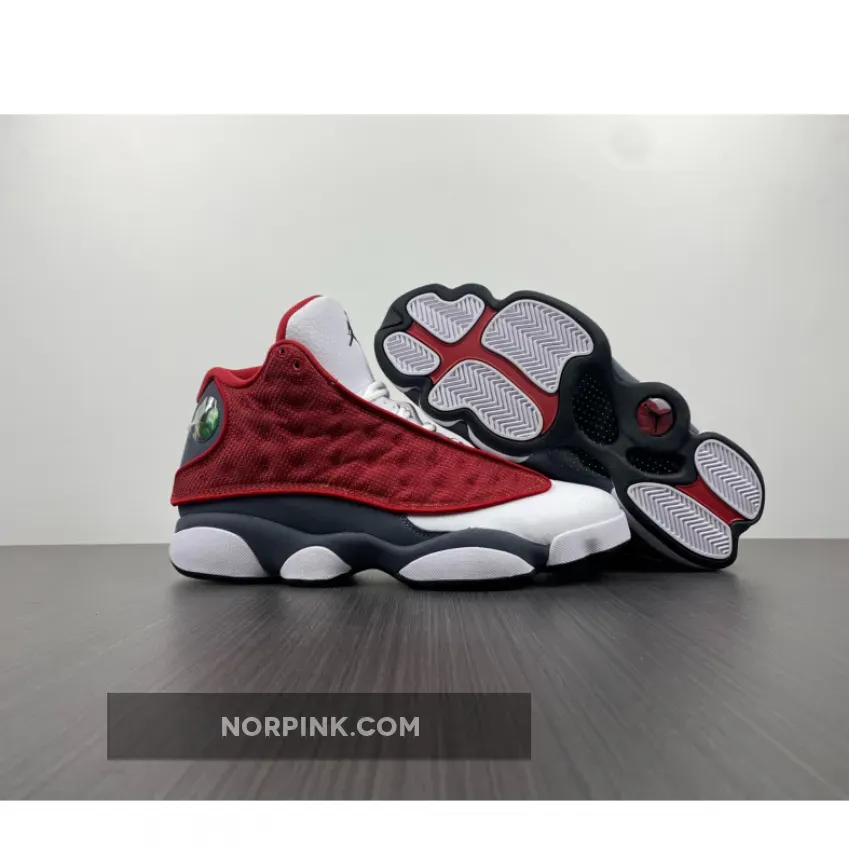 Air Jordan 13 "Red Flint" Gym Red/Flint Grey-White-Black