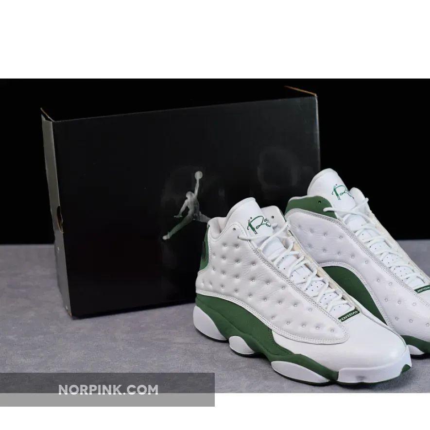 Air Jordan 13 Retro Ray Allen White/Clover AJ13