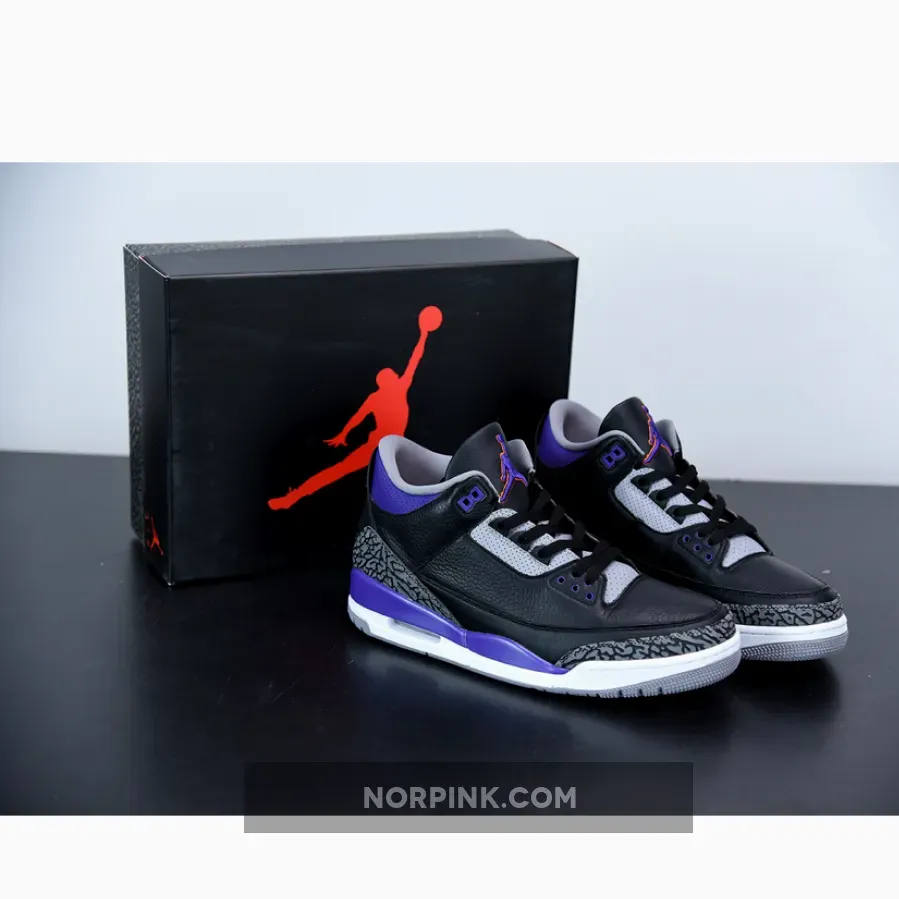 Air Jordan 3 "Court Purple"
