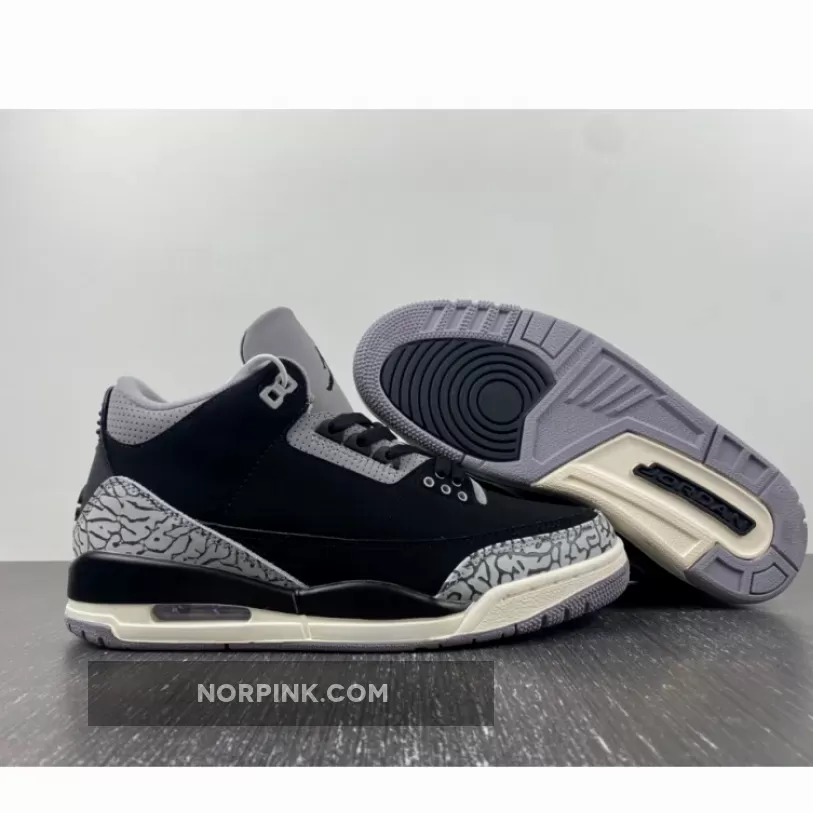 Air Jordan 3 "Oreo" Off Noir/Black/Coconut Milk