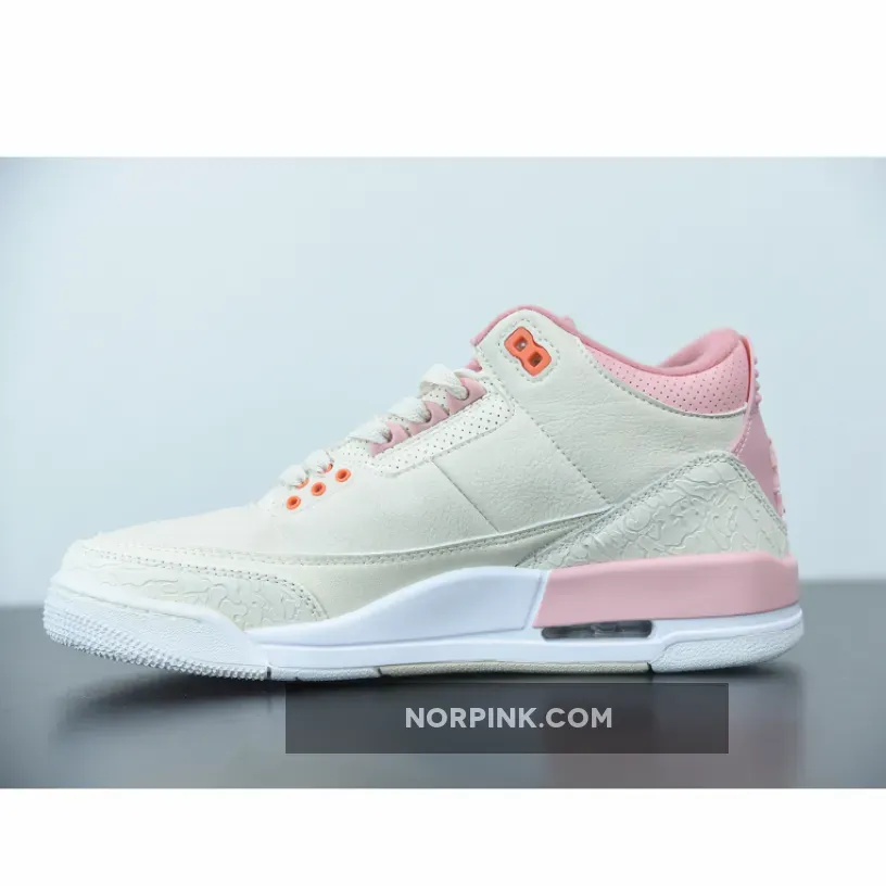 Air Jordan 3 Retro Wmns Sail/Rust Pink/White/Crimson AJ3 Air Jordan 3 Retro Wmns Sail/Rust Pink/White/Crimson AJ3