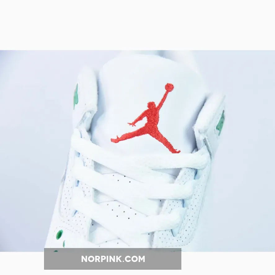 Air Jordan 3 White/Varsity Red-Lucky Green-Cement Grey Air Jordan 3 White/Varsity Red-Lucky Green-Cement Grey
