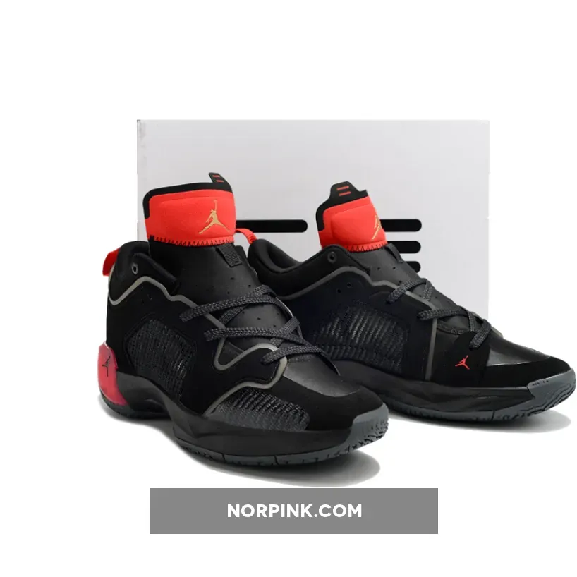 Air Jordan 37 Low "Bred" Black/Metallic Gold-Red Air Jordan 37 Low "Bred" Black/Metallic Gold-Red