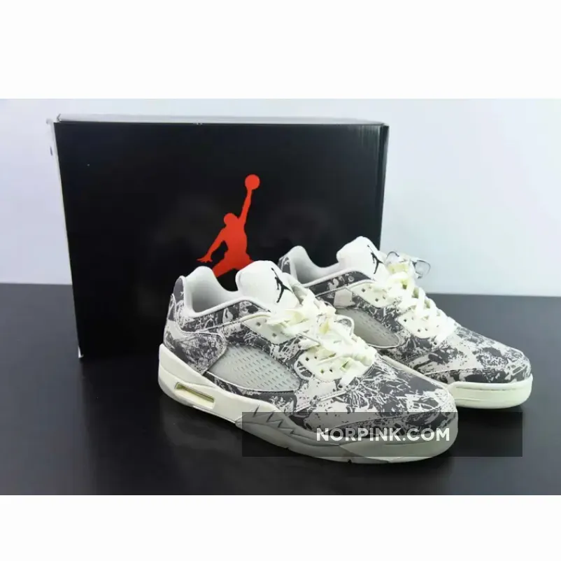 Air Jordan 5 Low Expression Cream Grey