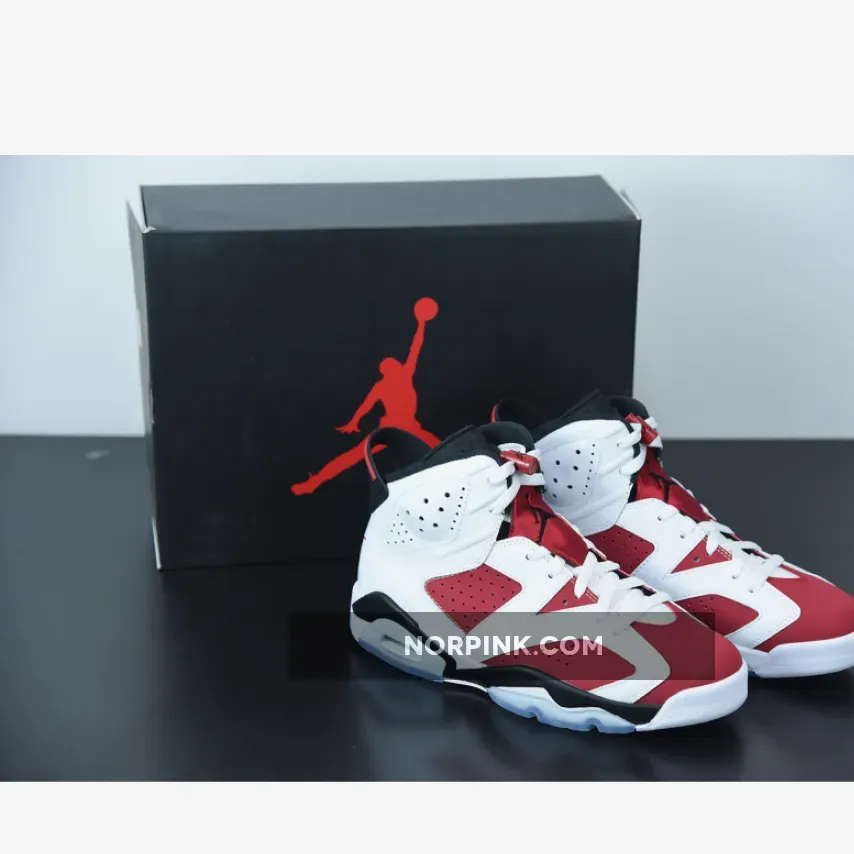 Air Jordan 6 "Carmine 2021" White/Black-Carmine