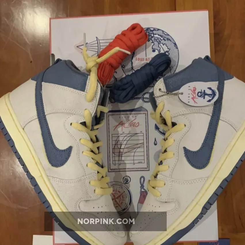 Atlas x Nike SB Dunk High "Lost at Sea" cz3334-100