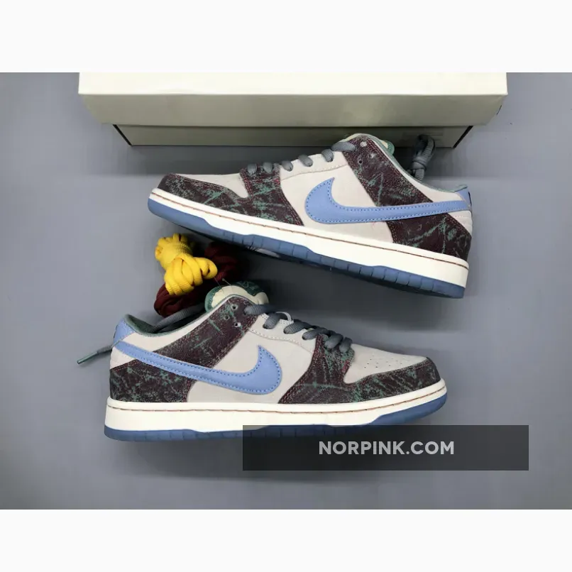 Crenshaw Skate Club x Nike SB Dunk Low Brown Blue