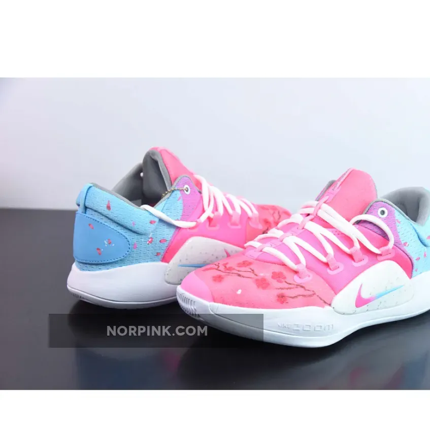 Custom Nike Hyperdunk X Low EP White Pink Custom Nike Hyperdunk X Low EP White Pink