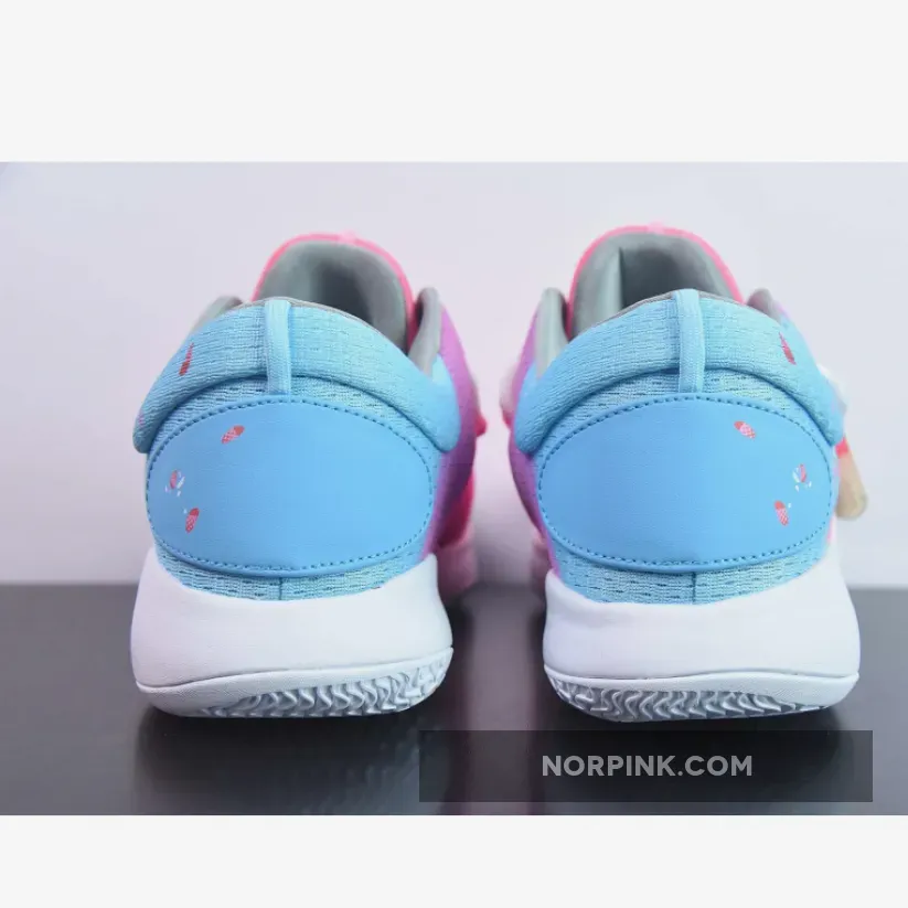 Custom Nike Hyperdunk X Low EP White Pink Custom Nike Hyperdunk X Low EP White Pink