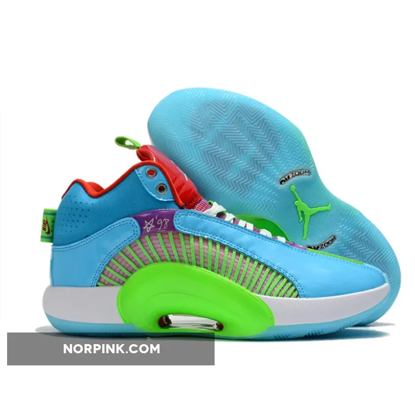 Jayson Tatum x Air Jordan 35 "Greatest Gift" Blue Fury