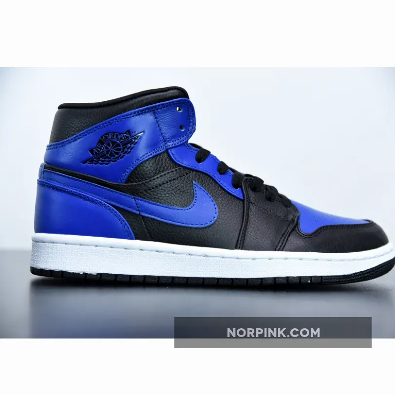 Jordan 1 Mid Hyper Royal Jordan 1 Mid Hyper Royal
