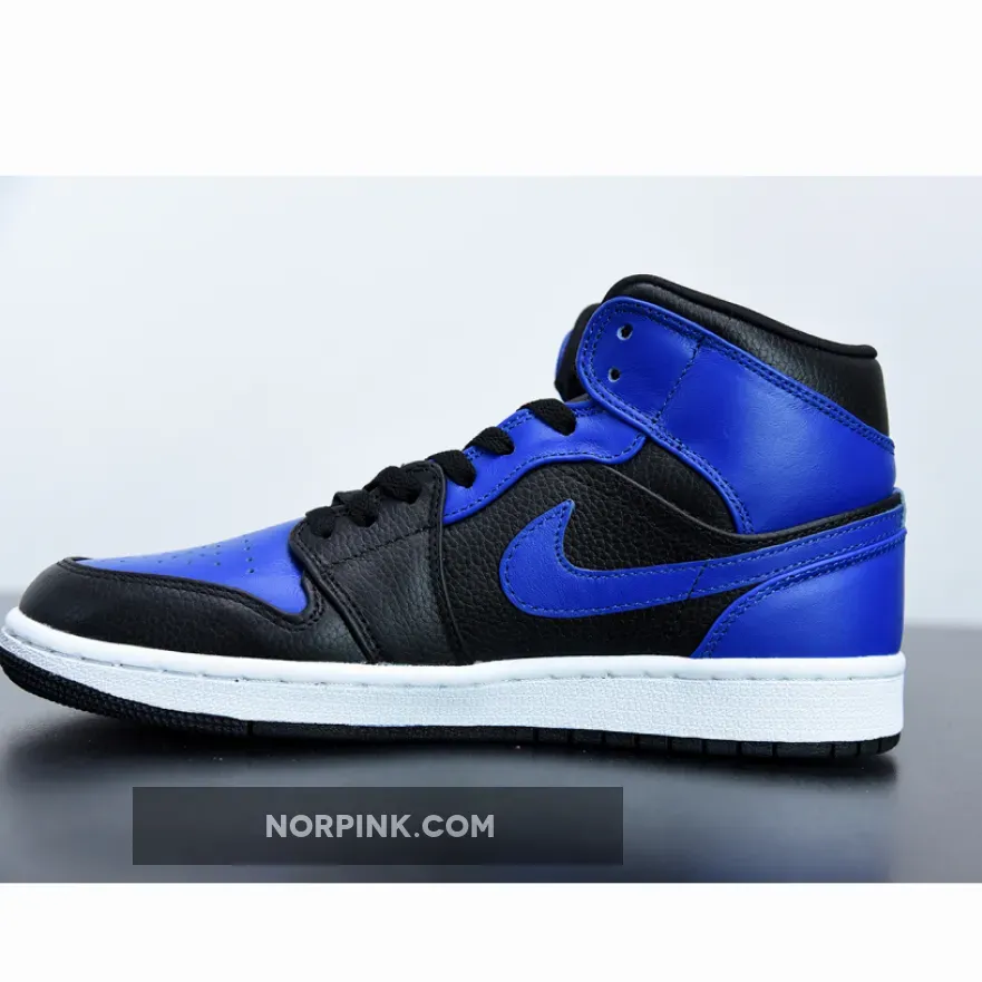 Jordan 1 Mid Hyper Royal Jordan 1 Mid Hyper Royal