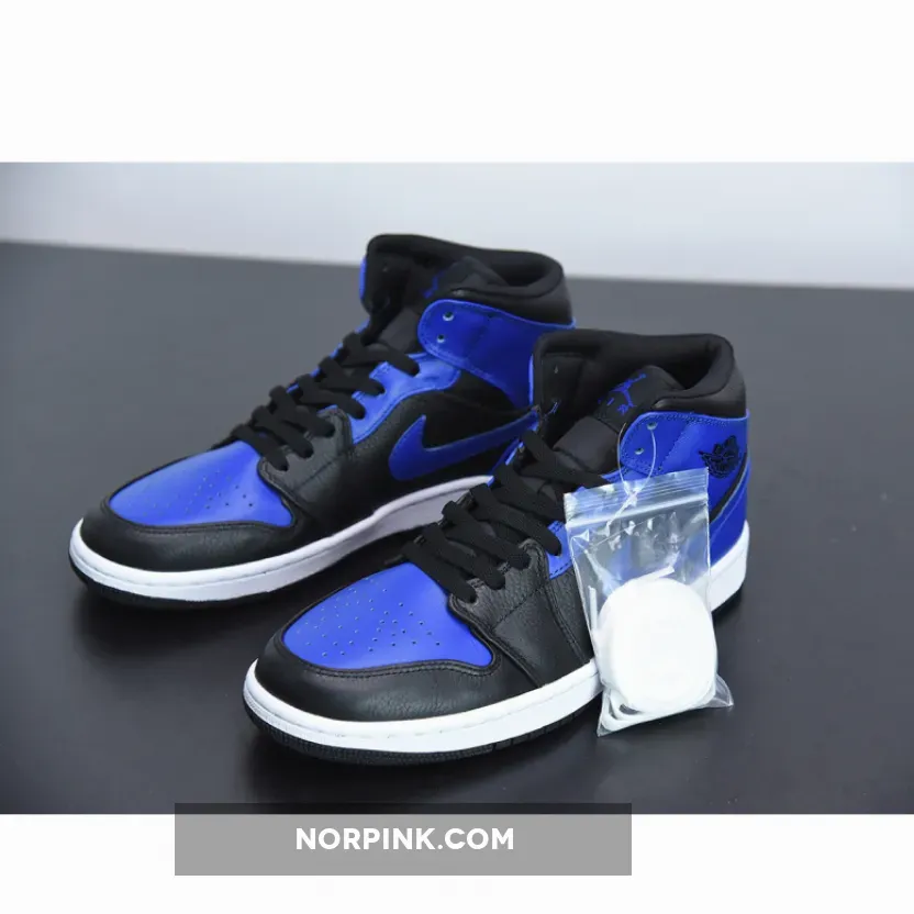 Jordan 1 Mid Hyper Royal Jordan 1 Mid Hyper Royal