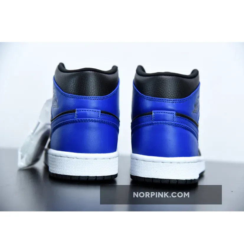 Jordan 1 Mid Hyper Royal Jordan 1 Mid Hyper Royal