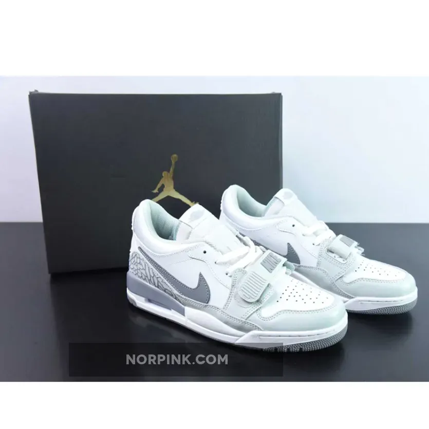 Jordan Legacy 312 Low ‘Sea Glass’ White Grey Seafoam Green