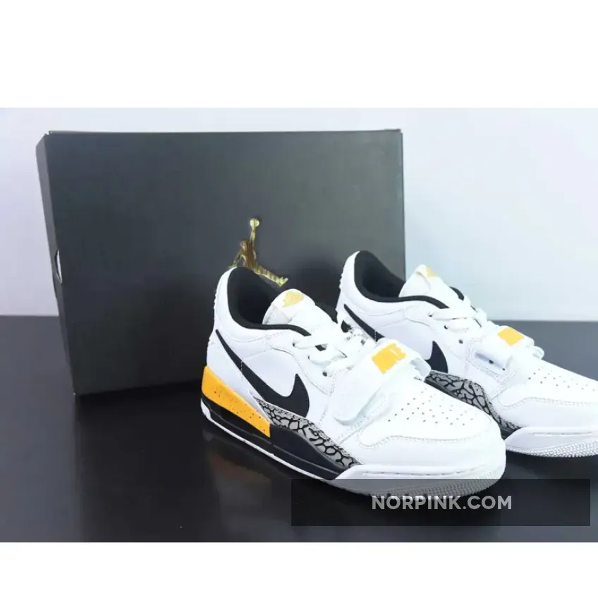 Jordan Legacy 312 Low White/Tour Yellow/Black