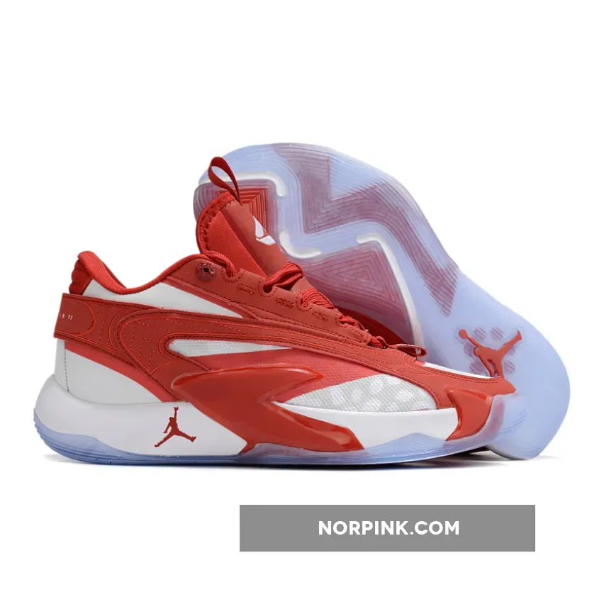 Jordan Luka 2 TB White/University Red-Pure Platinum