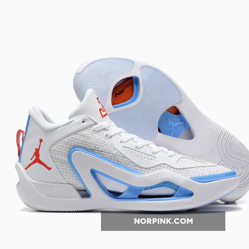 Jordan Tatum 1 "St. Louis" White/University Blue-Red