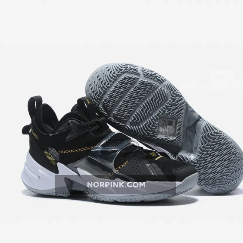 Jordan Why Not Zer0.3 "The Family" Black/Metallic Gold-White