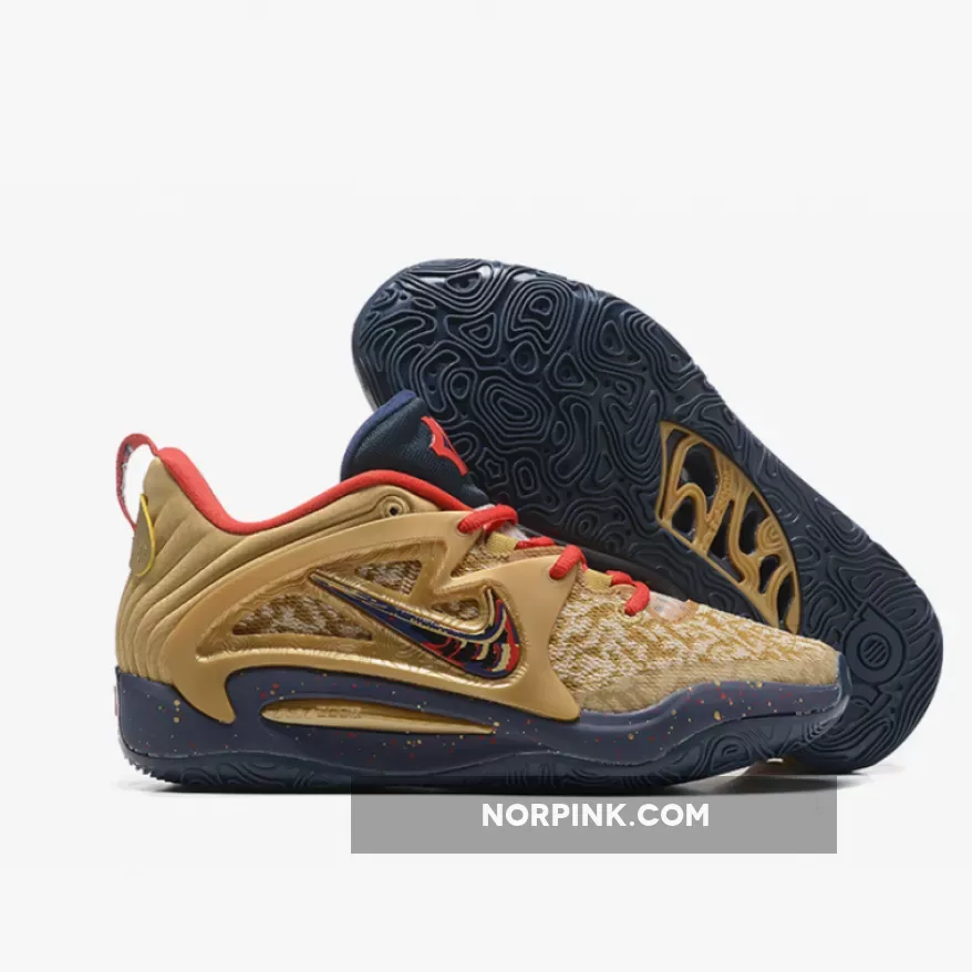 KD 15 "Olympic" Gold/Navy-Red