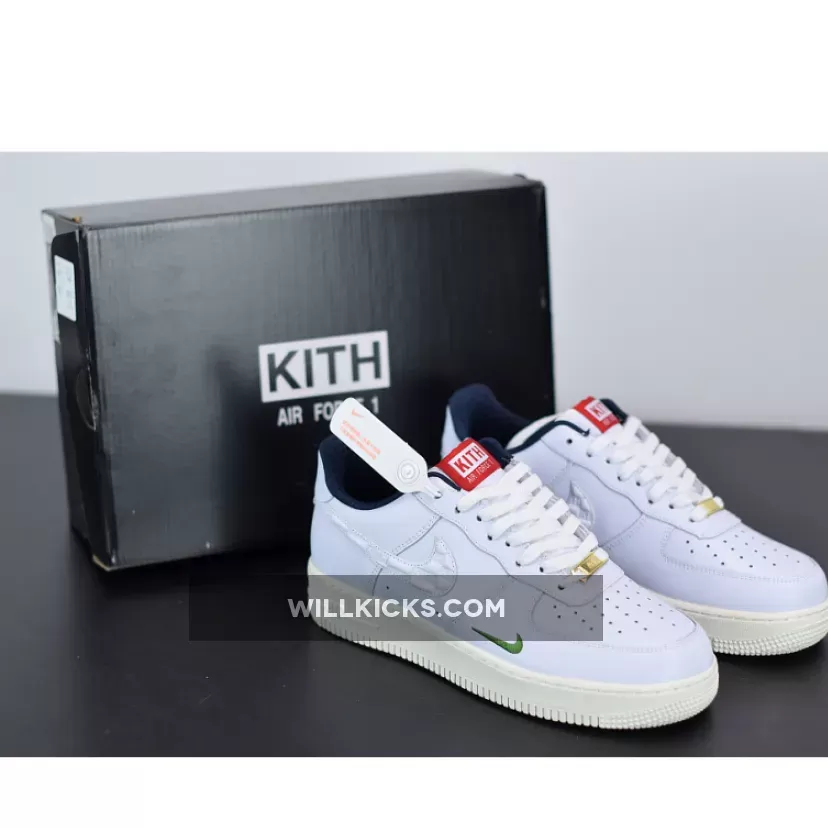 KITH x Nike Air Force 1 Low White