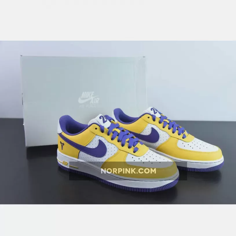 Kobe Bryant x Nike Air Force 1 Low White Yellow