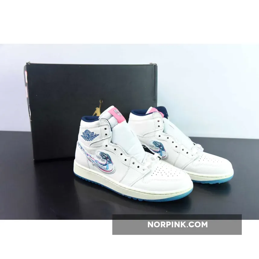 Michelle Wie West x Air Jordan 1 High Golf "Pebble Beach"