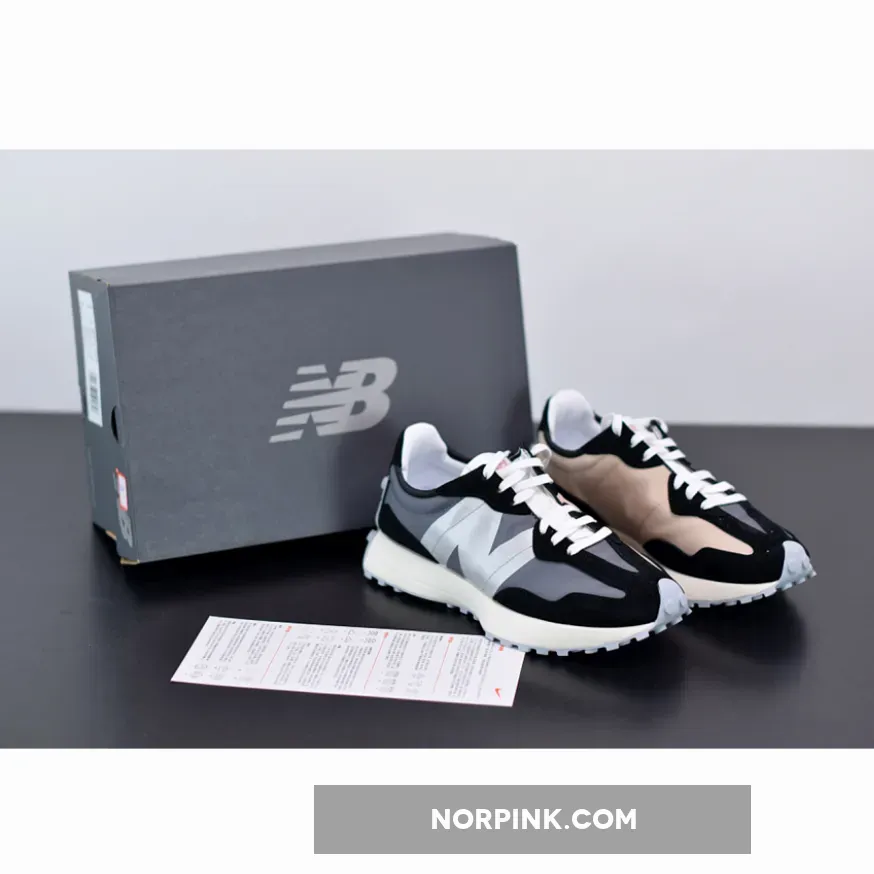 New Balance 327 Grey Oak Lemon