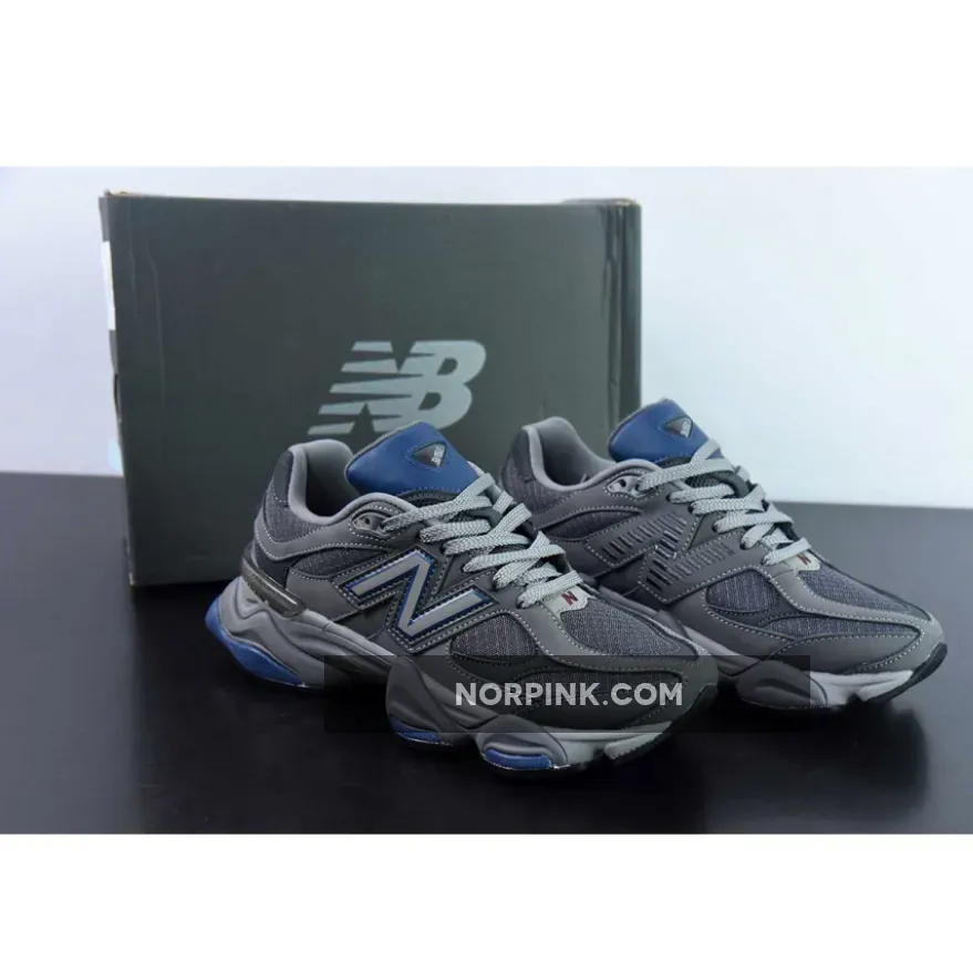 New Balance 9060 Castlerock/Navy/Silver Metallic