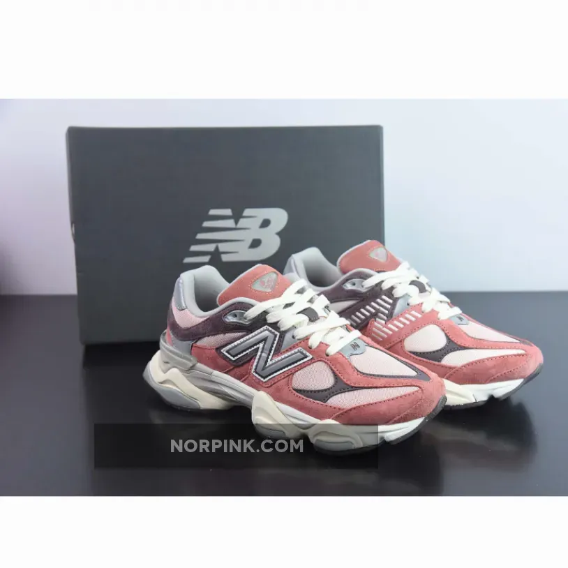 New Balance 9060 ‘Cherry Blossom’ Mineral Red/Truffle