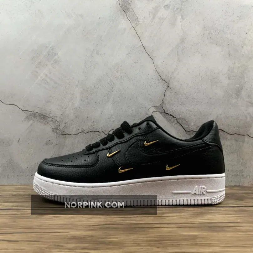 Nike Air Force 1 07 LX Black Metallic Gold