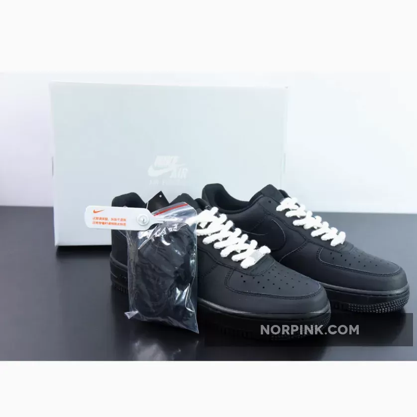 Nike Air Force 1 Low ’07 Triple Black 315122-001