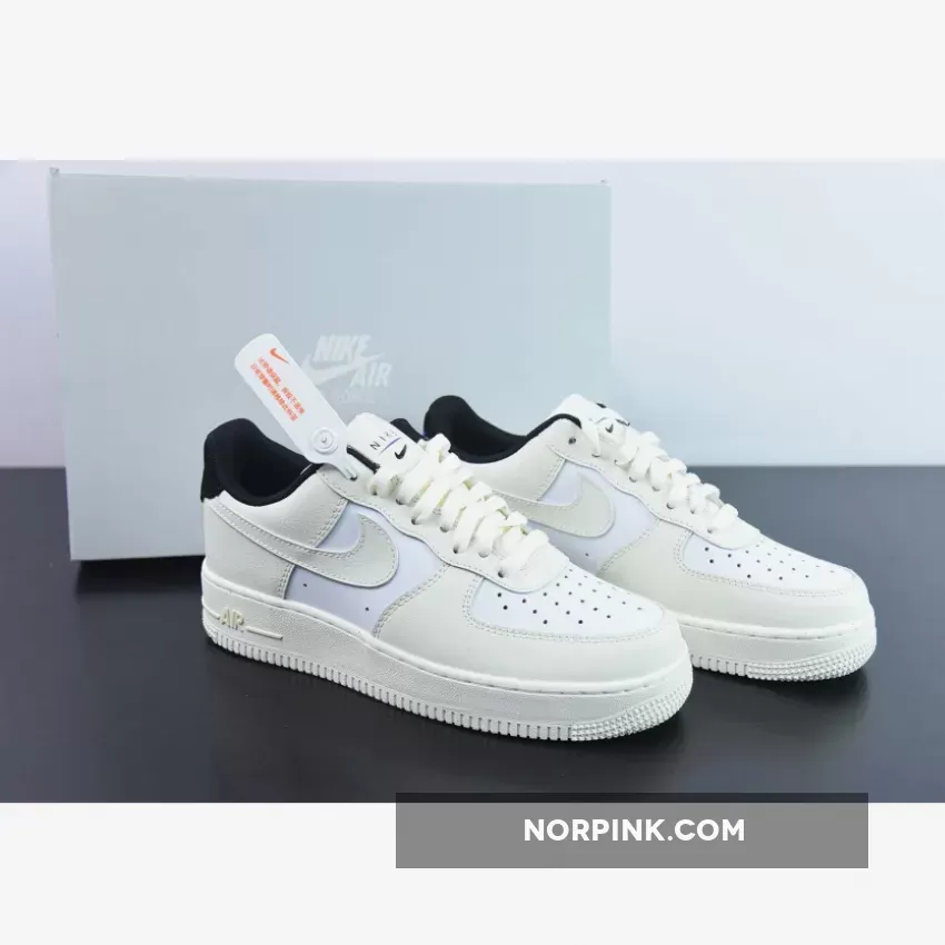 Nike Air Force 1 Low Coconut Milk Black