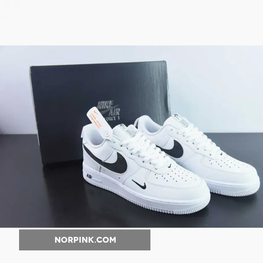 Nike Air Force 1 Low ‘Multi-Etch Swoosh’ White Black
