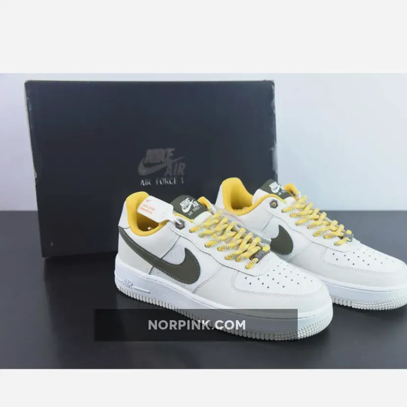 Nike Air Force 1 Low Premium Light Bone Cargo Khaki