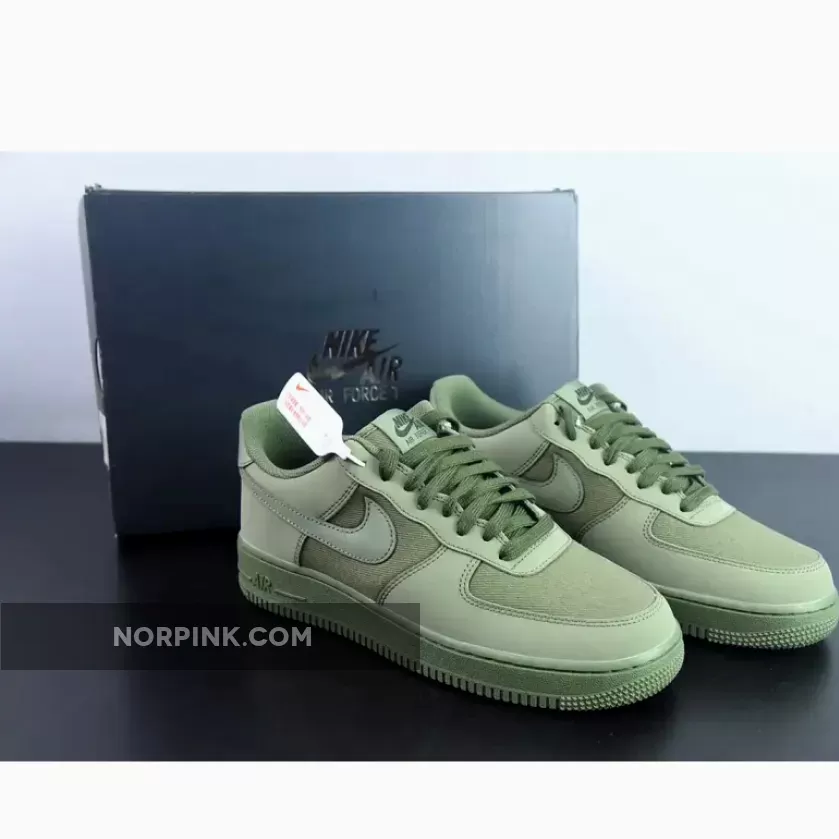 Nike Air Force 1 Low Premium Oil Green/Cargo Khaki