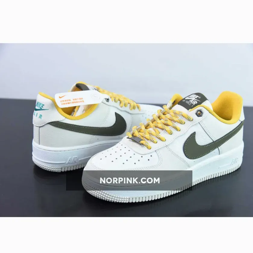 Nike Air Force 1 Low Premium Light Bone Cargo Khaki Nike Air Force 1 Low Premium Light Bone Cargo Khaki