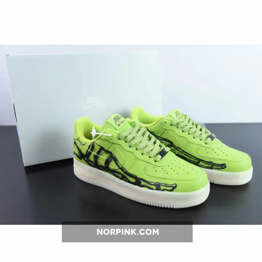 Nike Air Force 1 Low "Skeleton 2023" Green Goo