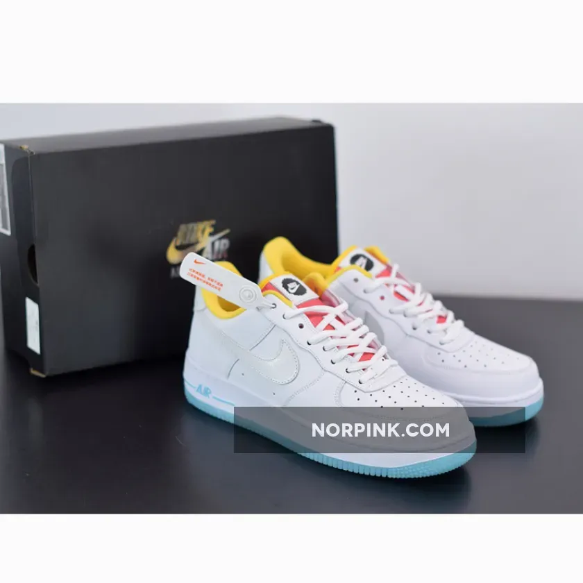 Nike Air Force 1 Low White/Dark Sulfur/Hyper Pink/White