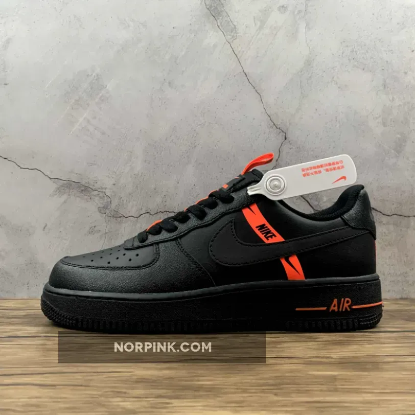 Nike Air Force 1 LV8 KSA ‘Worldwide" Black Total Orange