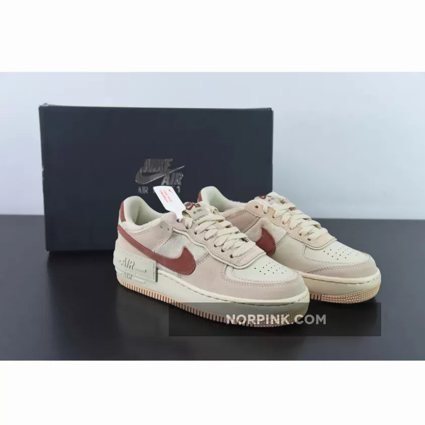 Nike Air Force 1 Shadow Shimmer Mars Stone