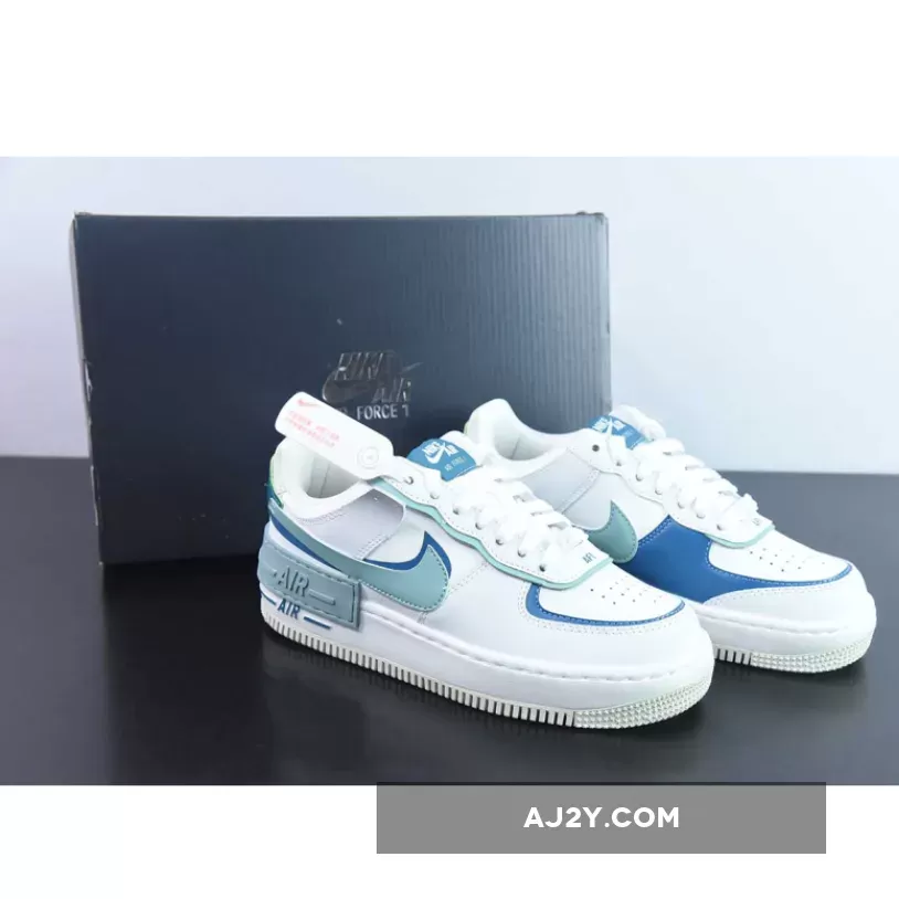 Nike Air Force 1 Shadow White Blue Whisper New arrival