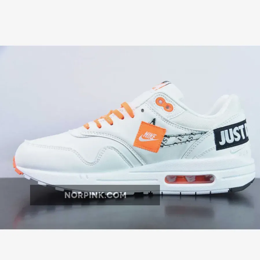 Nike Air Max 1 LX Just Do It White/Total Orange Nike Air Max 1 LX Just Do It White/Total Orange